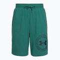 Pantaloncini da allenamento uomo Under Armour Rival LW Graphic rack green/black 5