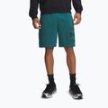 Pantaloncini da allenamento uomo Under Armour Rival LW Graphic rack green/black