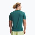 T-shirt da allenamento uomo Under Armour Tech Taping rack green/fade green 2