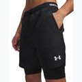 Pantaloncini da allenamento uomo Under Armour Vanish Woven 2.0 2IN1 Shorts black/white 4
