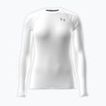 Longsleeve da allenamento da donna Under Armour HG Authentics Comp LS white/halo gray