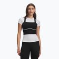 Maglia da allenamento donna Under Armour Meridian Contour Tank ultimate black/white/ultimate black
