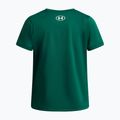 Maglia da allenamento bambino Under Armour Tech SSC SS campus ivy/white 2