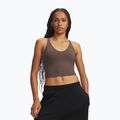 Maglia da allenamento donna Under Armour Meridian Support Tank peppercorn/peppercorn