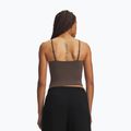 Maglia da allenamento donna Under Armour Meridian Support Tank peppercorn/peppercorn 2