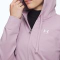 Felpa donna Under Armour Sport Terry FZ mauve pink/white 3