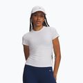Maglia da allenamento donna Under Armour Motion Fitted SS white/halo gray