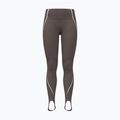 Leggings da allenamento donna Under Armour Meridian Contour Stirrup Leggings peppercorn/white/peppercorn