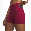 Pantaloncini da allenamento da donna Under Armour Motion Middy claret/ox blood 4