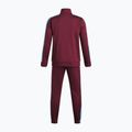 Tuta per bambini Under Armour Knit Track Suit vintage maroon/fresco blue/white 2