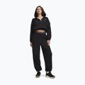 Pantaloni da donna Under Armour Icon Fleece Gym Pant ultimate black/white 2