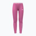 Leggings per bambini Under Armour HeatGear Branded Leggings pink frenzy/white