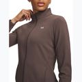 Felpa da allenamento donna Under Armour Motion peppercorn/white 3