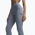 Leggings da allenamento donna Under Armour Vanish Elite Leggings blue wind/metallic silver 4
