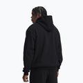 Felpa da uomo Under Armour Icon Heavyweight Terry Hoodie ultimate black/ultimate black 2