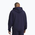 Felpa da uomo Under Armour Rival Fleece Hoodie midnight navy/white 2