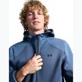 Felpa da allenamento uomo Under Armour Unstoppable Fleece downpour gray/black 5