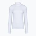 Longsleeve da allenamento da donna Under Armour ColdGear Mock LS white/halo gray 4