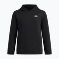 Felpa bambini Under Armour B Rival Fleece Hoodie ultimate black/white