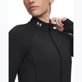 Felpa da allenamento donna Under Armour Vanish Elite ultimate black/metallic silver 3