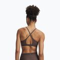 Reggiseno sportivo Under Armour Crossback Low peppercorn/kona brown 2