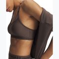 Reggiseno sportivo Under Armour Crossback Low peppercorn/kona brown 3