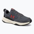 Scarpe da allenamento uomo Under Armour Charged Edge castlerock/winter white/anthem red