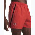 Pantaloncini da corsa da uomo Under Armour Launch 5" Shorts heritage red/black/reflective 4
