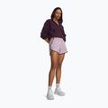 Pantaloncini da corsa da donna Under Armour Fly By 3" Shorts mauve pink/purple echo/reflective 2