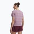 Maglia da running da donna Under Armour Velociti SS mauve pink/reflective 2
