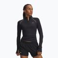 Felpa da corsa donna Under Armour Velociti Half Zip ultimate black/reflective