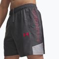 Pantaloncini da allenamento uomo Under Armour Tech Utility Shorts castlerock/mod gray/racer red 4