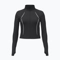 Felpa da allenamento donna Under Armour Meridian Contour Full Zip ultimate black/white/ultimate black