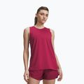 Maglia da allenamento donna Under Armour Tech Tank Solid claret/ox blood