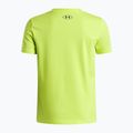 Maglietta per bambini Under Armour Sportstyle Left Chest green citrine/black 2