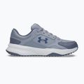 Scarpe da allenamento uomo Under Armour Edge Leather gravel/blue fog/blackout navy