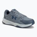 Scarpe da allenamento uomo Under Armour Edge Leather gravel/blue fog/blackout navy