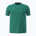 Maglia training da uomo Under Armour Vanish Seamless Novelty SS Geode Green/Ultimate Black