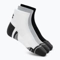 Calze Under Armour Perf Tech Qtr 3 pack mod gray/white/jet gray