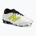 Scarpe da calcio per bambini New Balance Tekela Team Low JR FG bianco