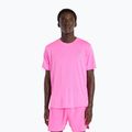 Maglietta da uomo New Balance Athletics Run pink heat heather