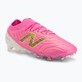 Scarpe da calcio New Balance Tekela Elite Low V5 FG pink heat/metallic gold/pink satin