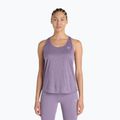 Maglietta da donna New Balance Athletics Tank candied violet heather