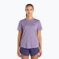 Maglietta da donna New Balance Athletics candied violet heather