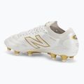 Scarpe da calcio New Balance Elite V3 FG sea salt multi/gold metallic 3