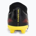 Scarpe da calcio per bambini New Balance Tekela Team V5 black 100/punch yellow/fire cracker 6