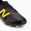 Scarpe da calcio per bambini New Balance Tekela Team V5 black 100/punch yellow/fire cracker 7