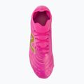 Scarpe da calcio New Balance Tekela Pro Low V5 FG pink heat/metallic gold/pink satin 5