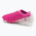 Scarpe da calcio New Balance Furon Elite V8 SG pink heat/sea salt/gold metallic 3