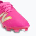 Scarpe da calcio New Balance Furon Elite V8 SG pink heat/sea salt/gold metallic 7